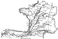Chemins de pelerinage vers Compostelle